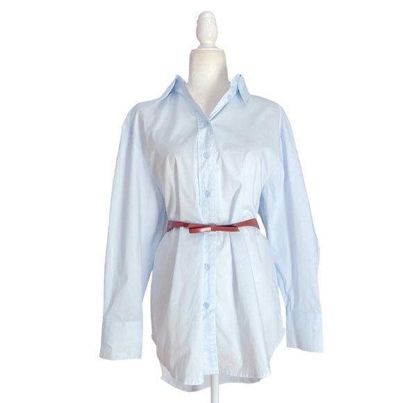 Jason Wu Oversized Button Down Long Sleeve Shirt NWOT - Picture 7 of 7